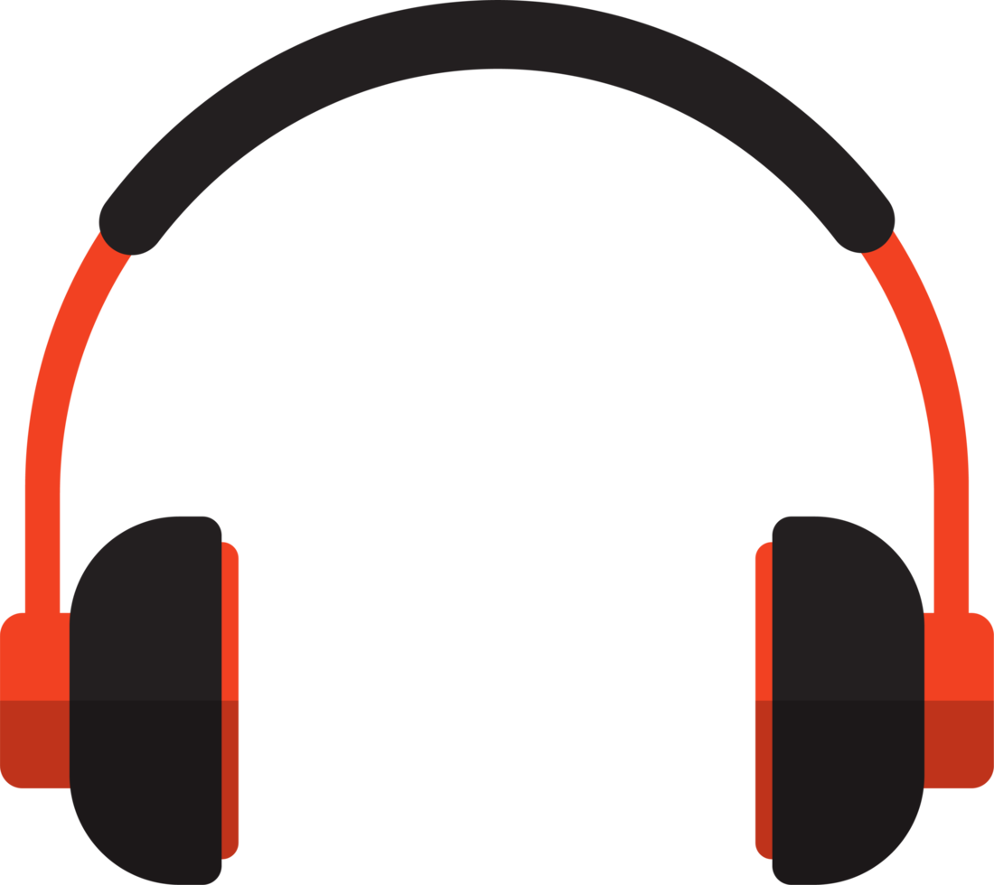 Headphones clipart design illustartion png