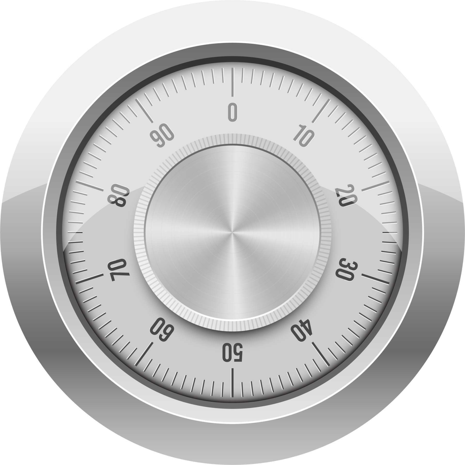 Safe combination lock clipart design illustration 9399081 PNG