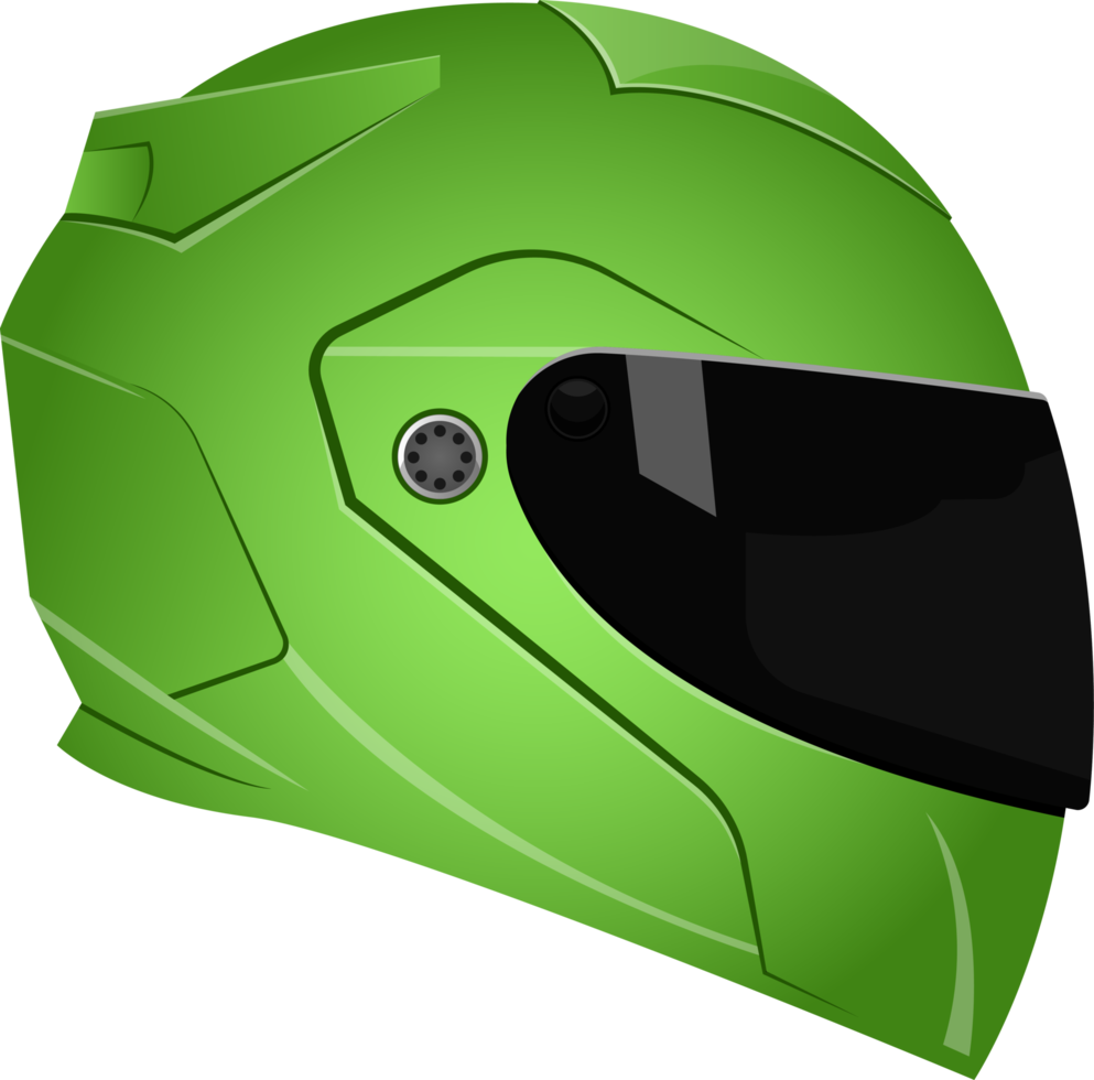 Motorcycle helmet clipart design illustration png