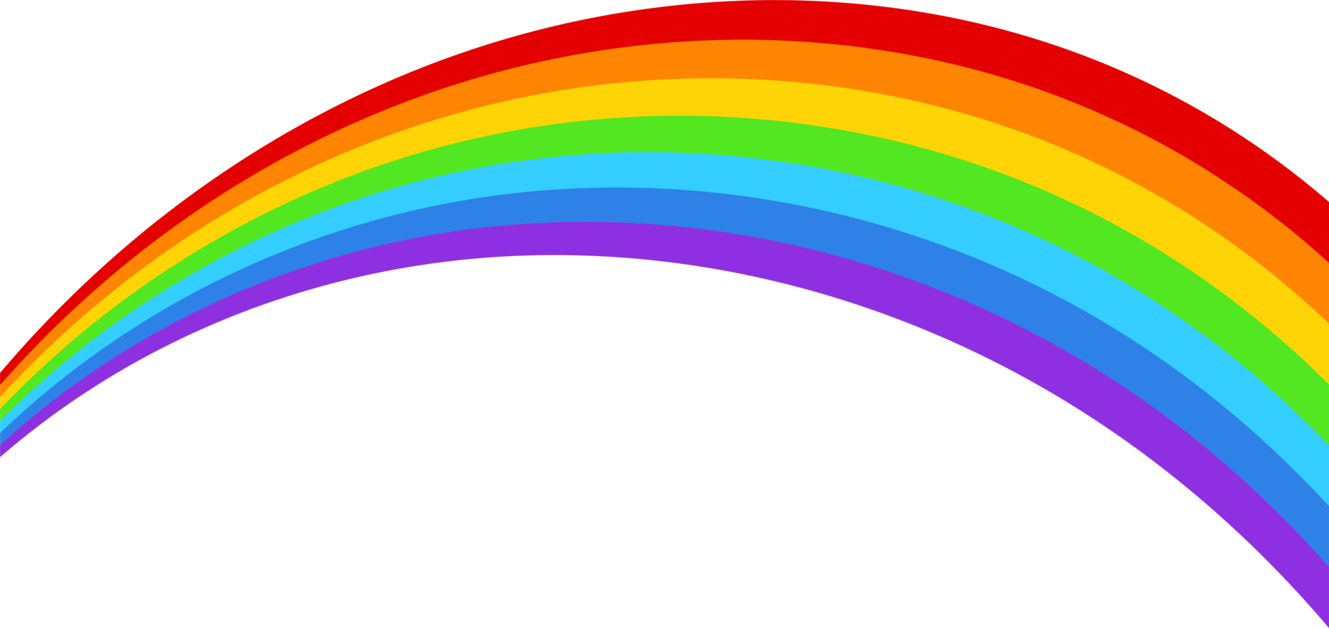Rainbow Cartoon PNG Free Images with Transparent Background - (1,220 Free  Downloads)