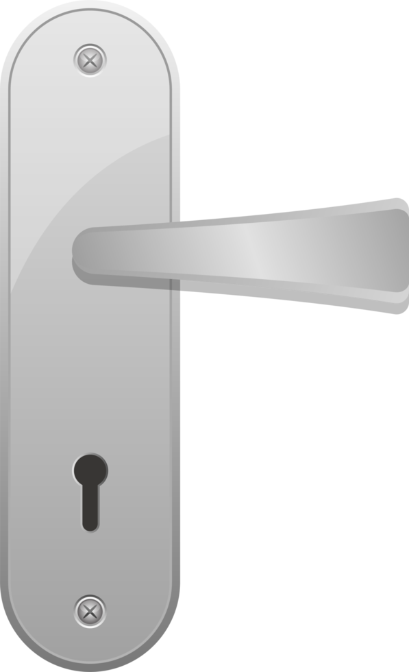 Door handles clipart design illustration png