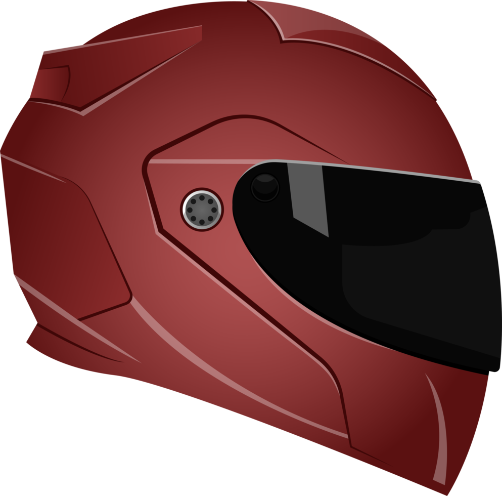 Motorcycle helmet clipart design illustration png