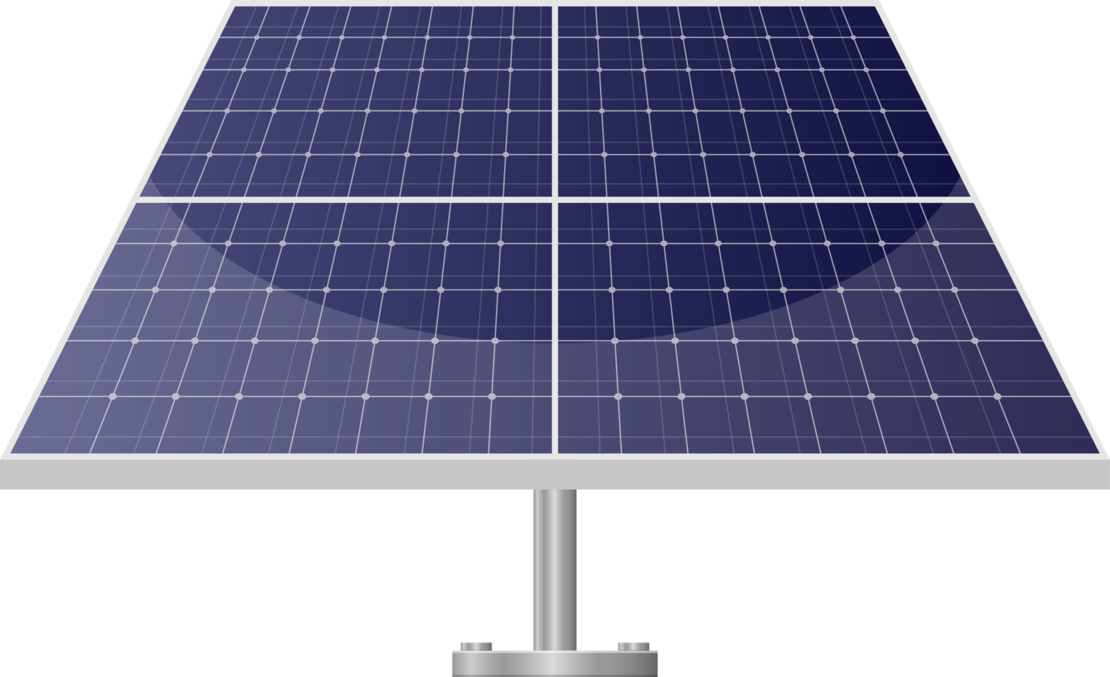 Solar panel clipart design illustration png