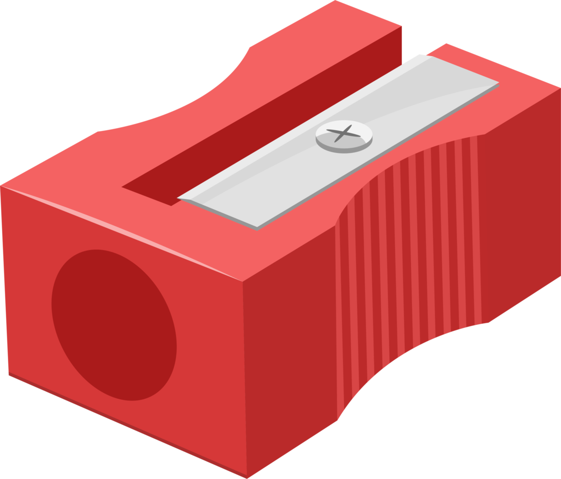 Pencil sharpener clipart design illustration png