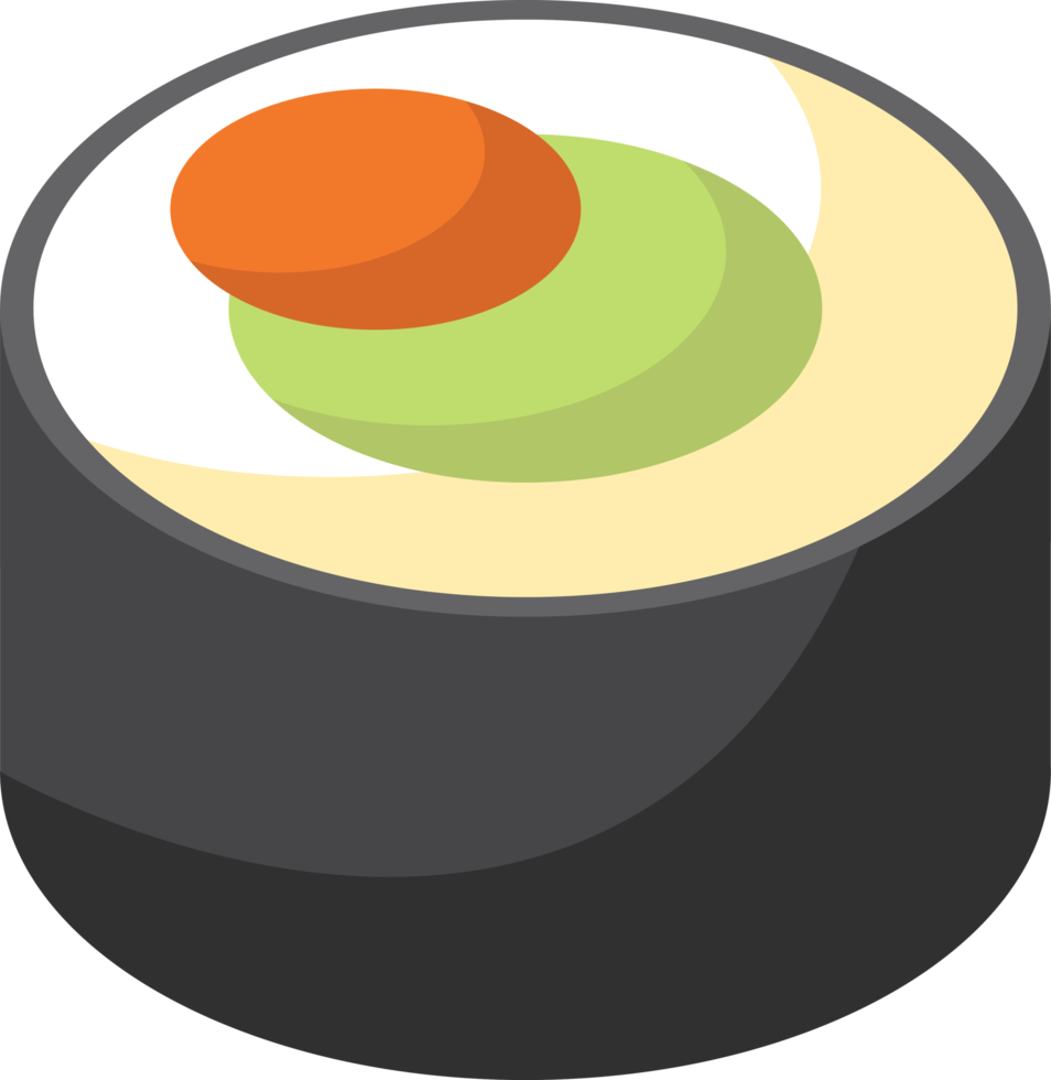 illustrazione di progettazione di clipart di sushi png