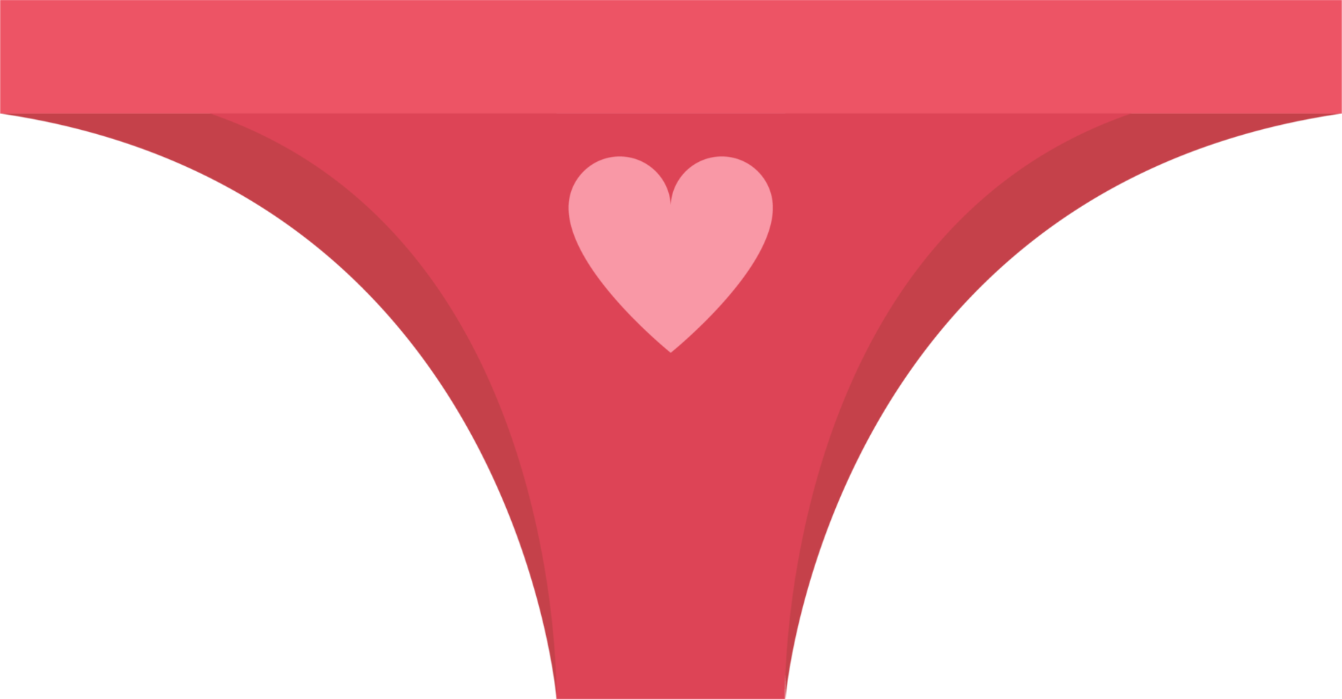 Underwear Clipart Red Underwear - Lingerie Png, Transparent Png