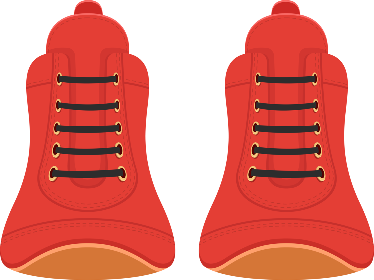 Boxing shoes clipart design illustration png