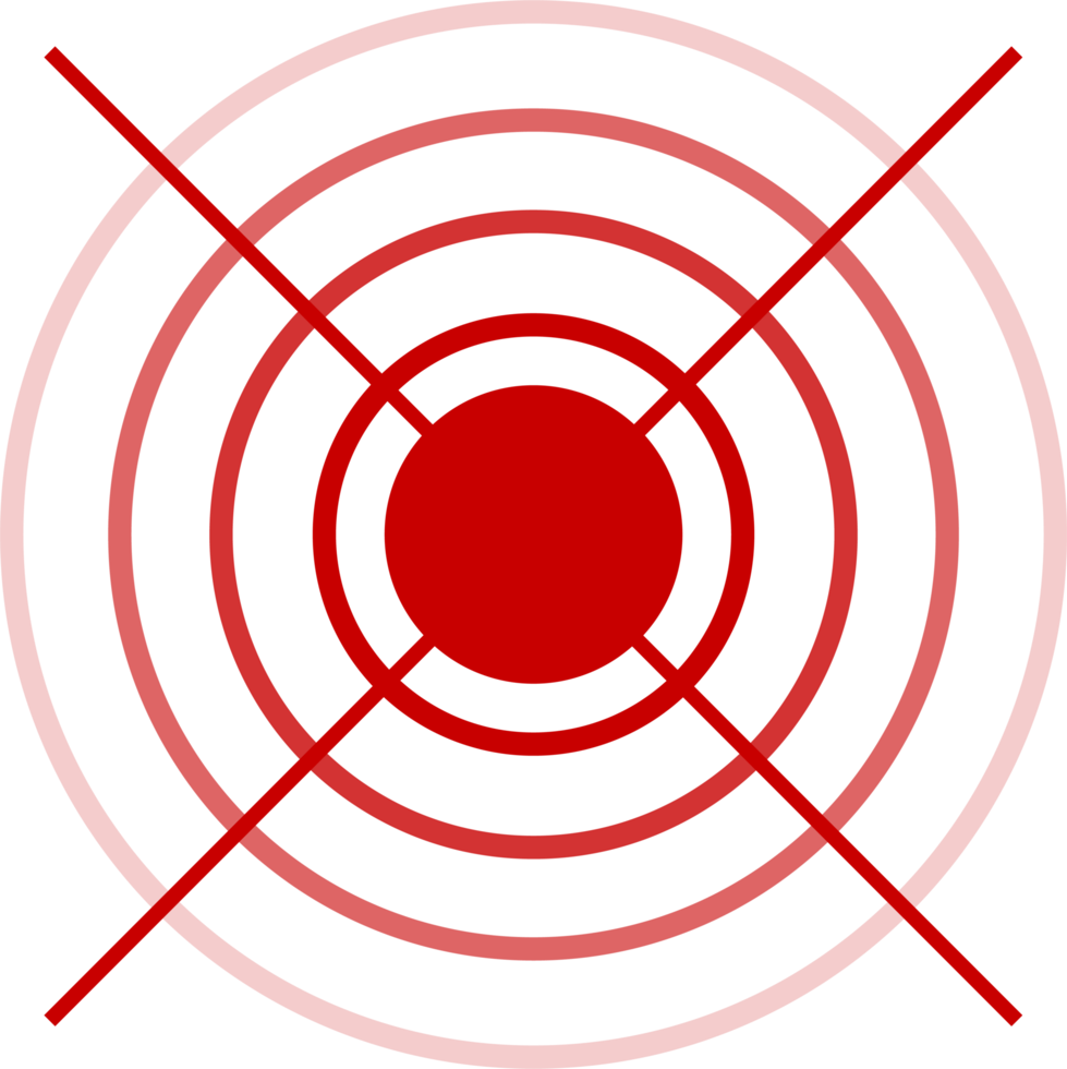 Pain circles clipart design illustration png