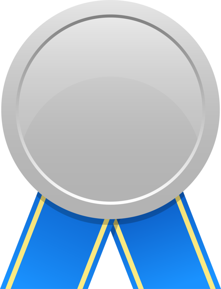 Winner medal clipart design illustration png