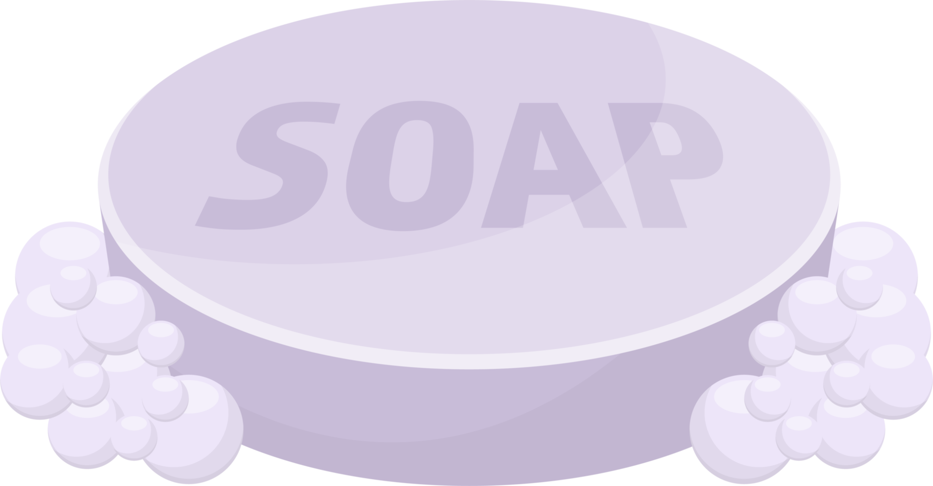 Solid soap for washing clipart design illustration png