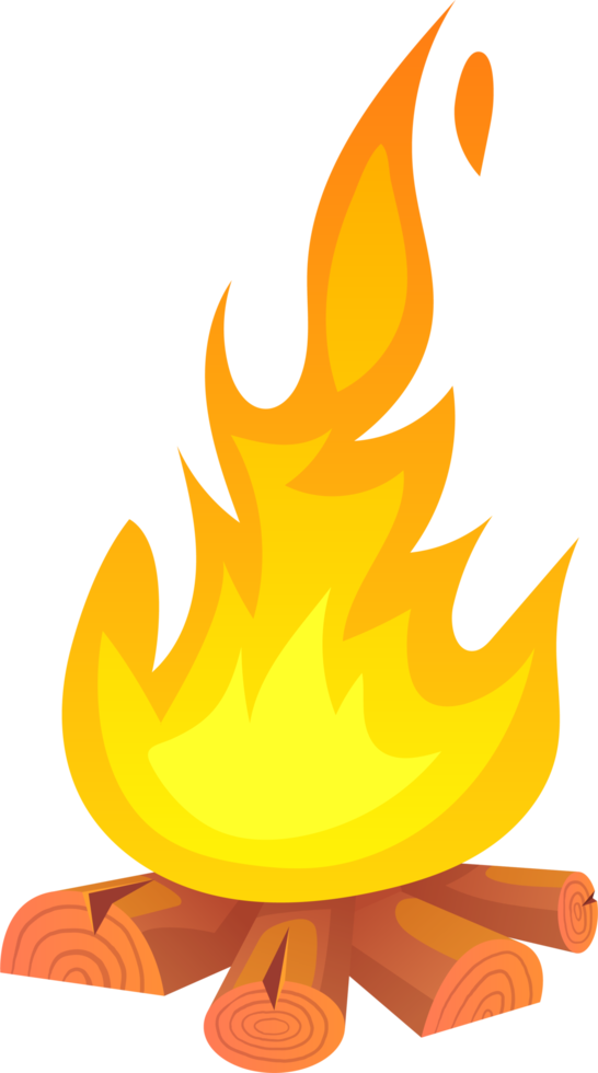 Cam fire clipart design illustration png