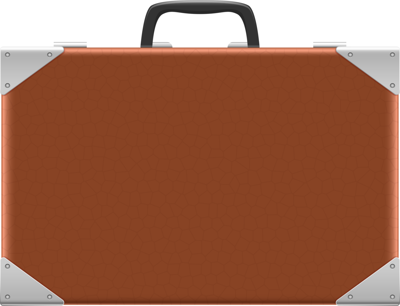 Suitcase clipart design illustration png