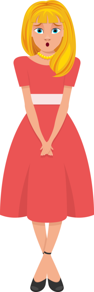 vrouw expressie clipart ontwerp illustratie png