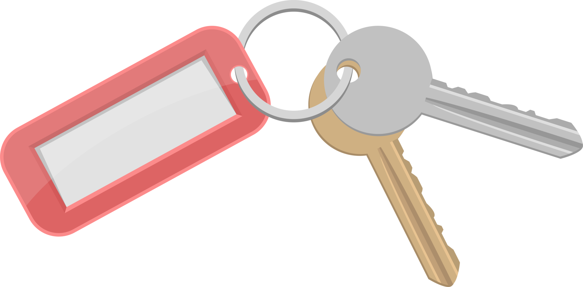 Door key clipart design illustration png