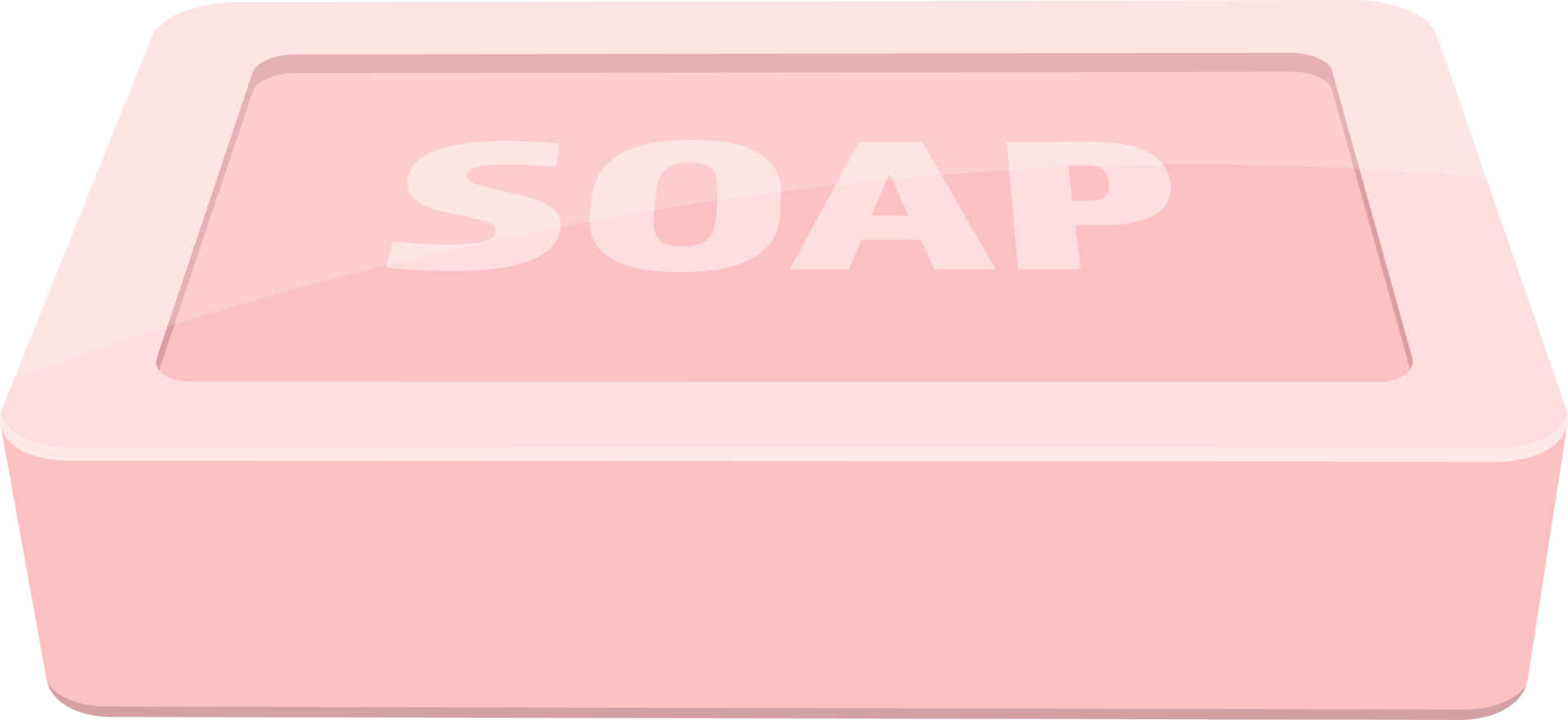 Solid soap for washing clipart design illustration png