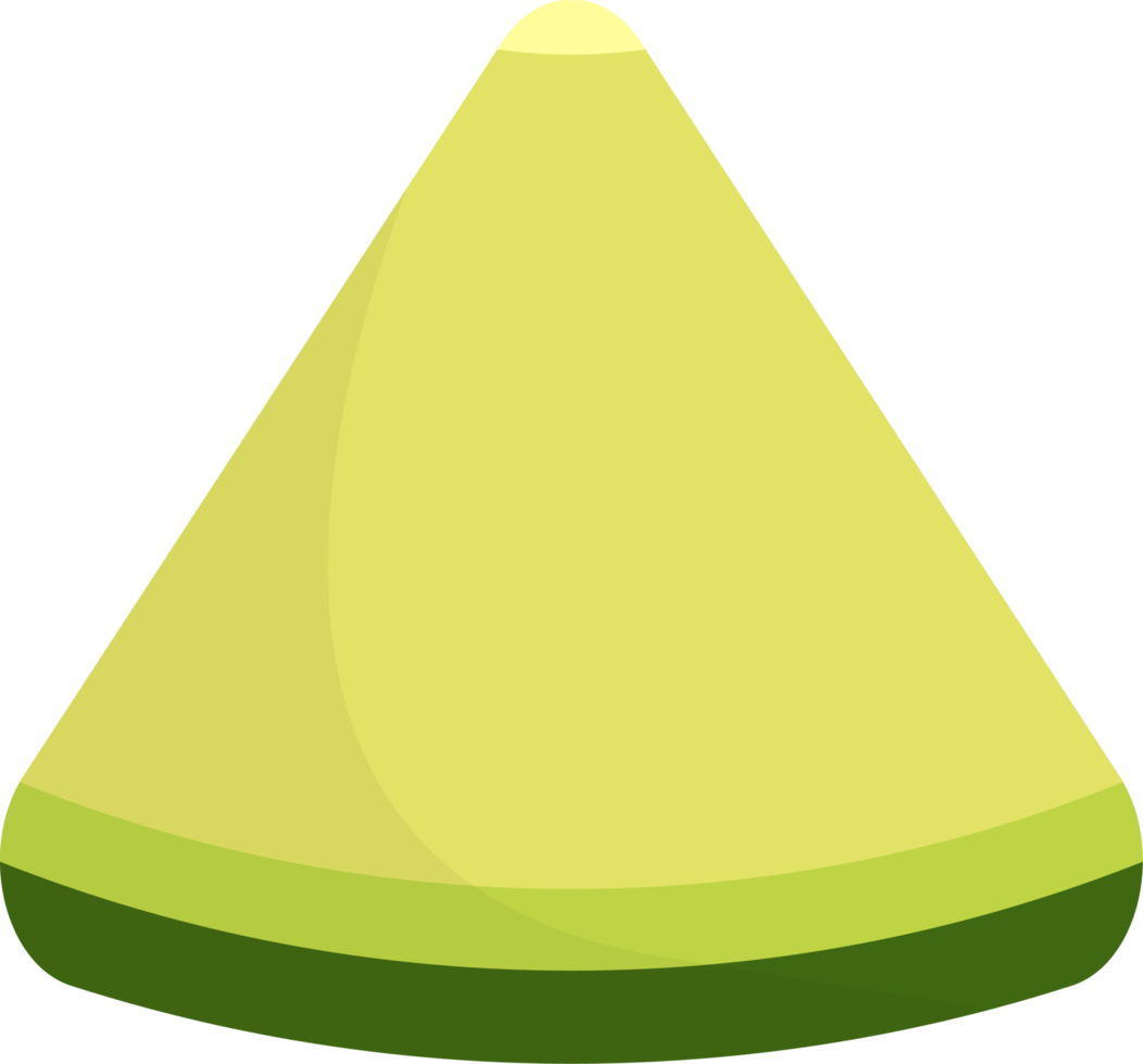 Fresh avocado clipart design illustration png