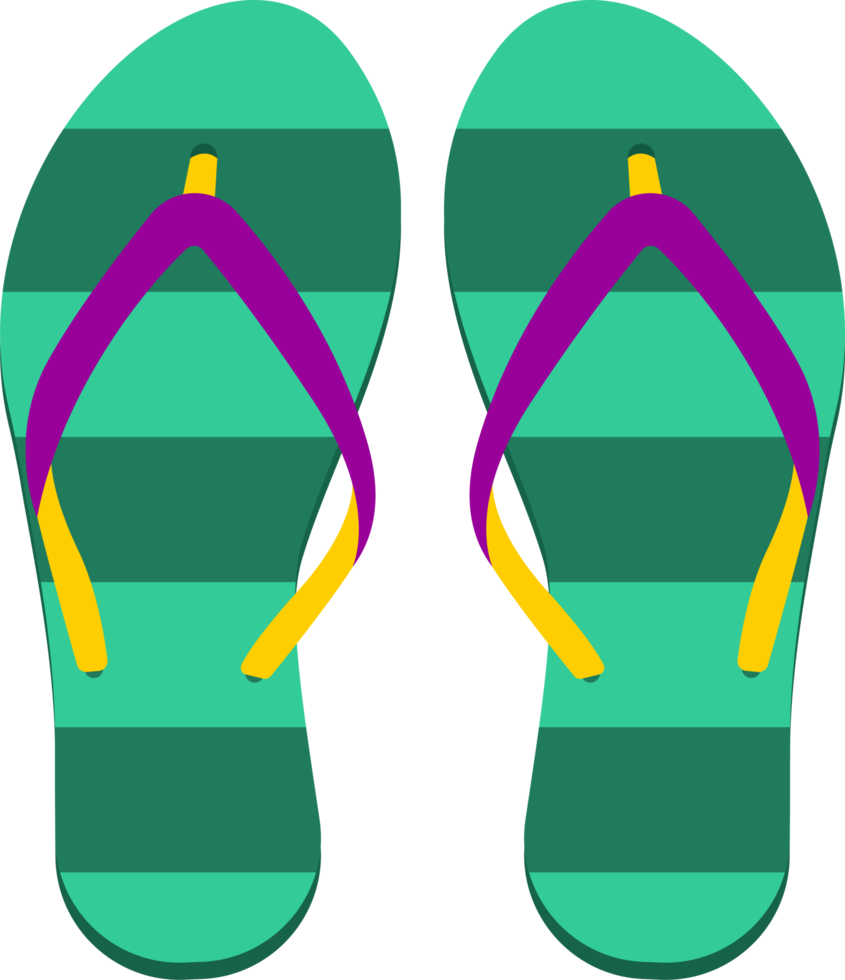 Flip flops clipart design illustration 9400609 PNG