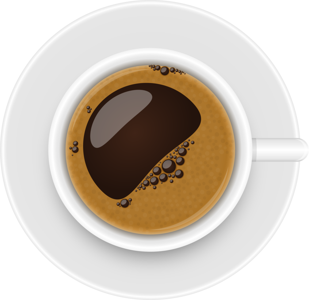 Cup of coffee clipart design illustration png