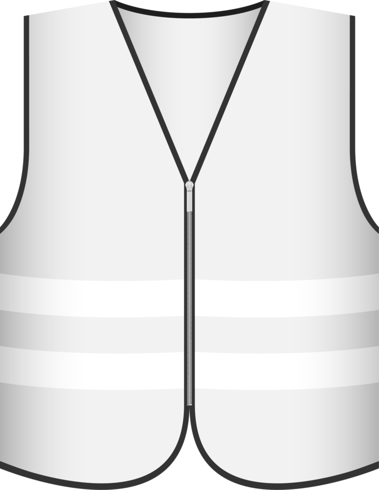 gilet de sécurité clipart conception illustration png