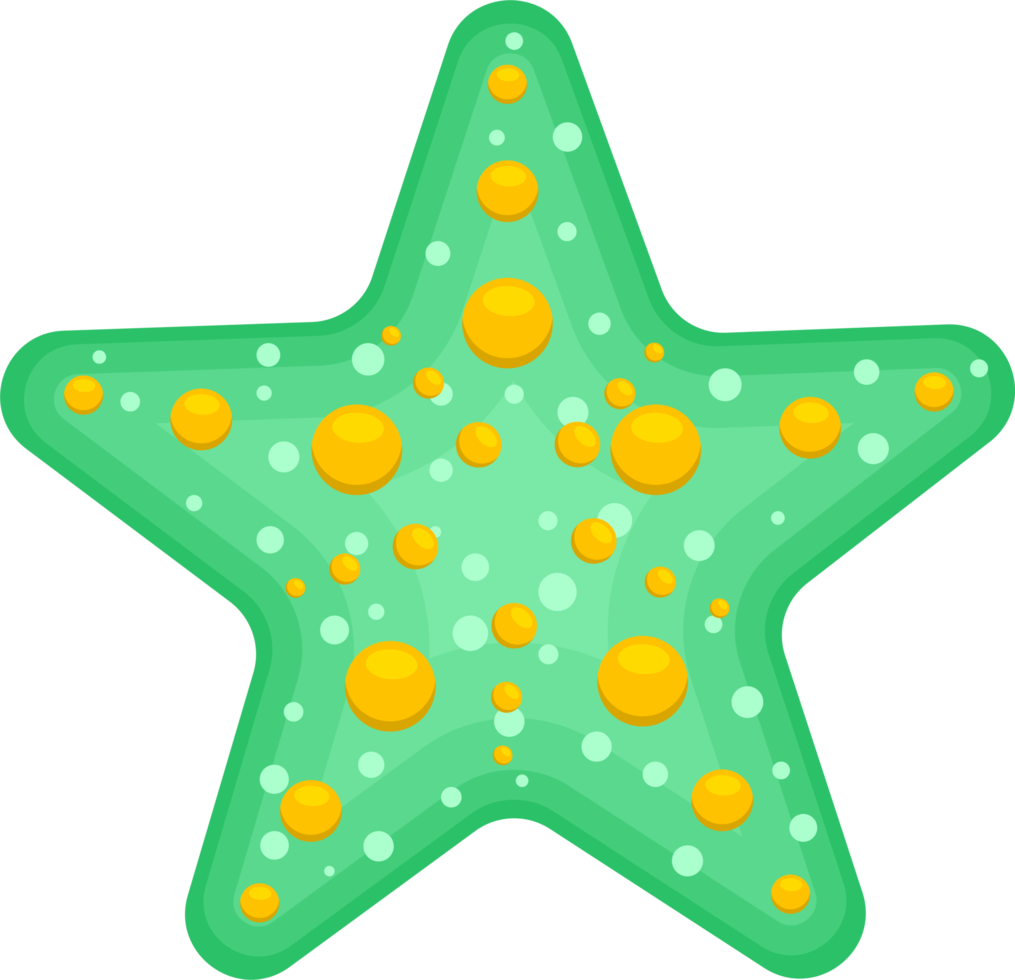 ilustração de design de clipart de estrela do mar png