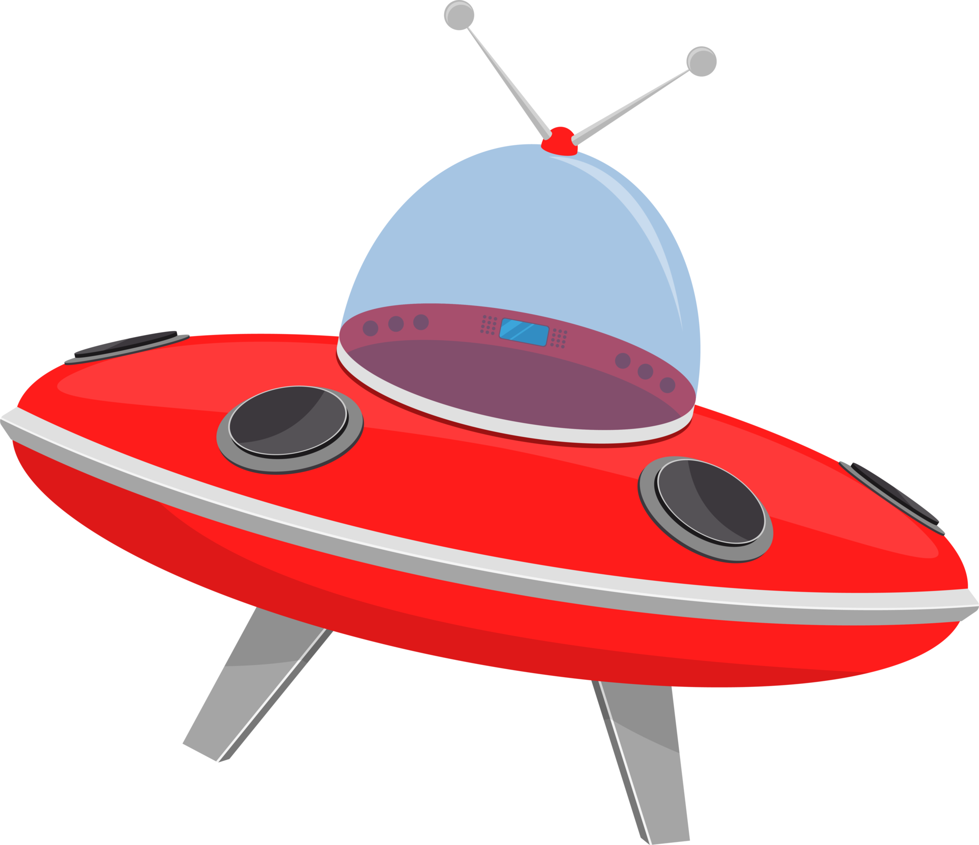 Free Ufo spaceship concept clipart design illustration 9400796 PNG with  Transparent Background