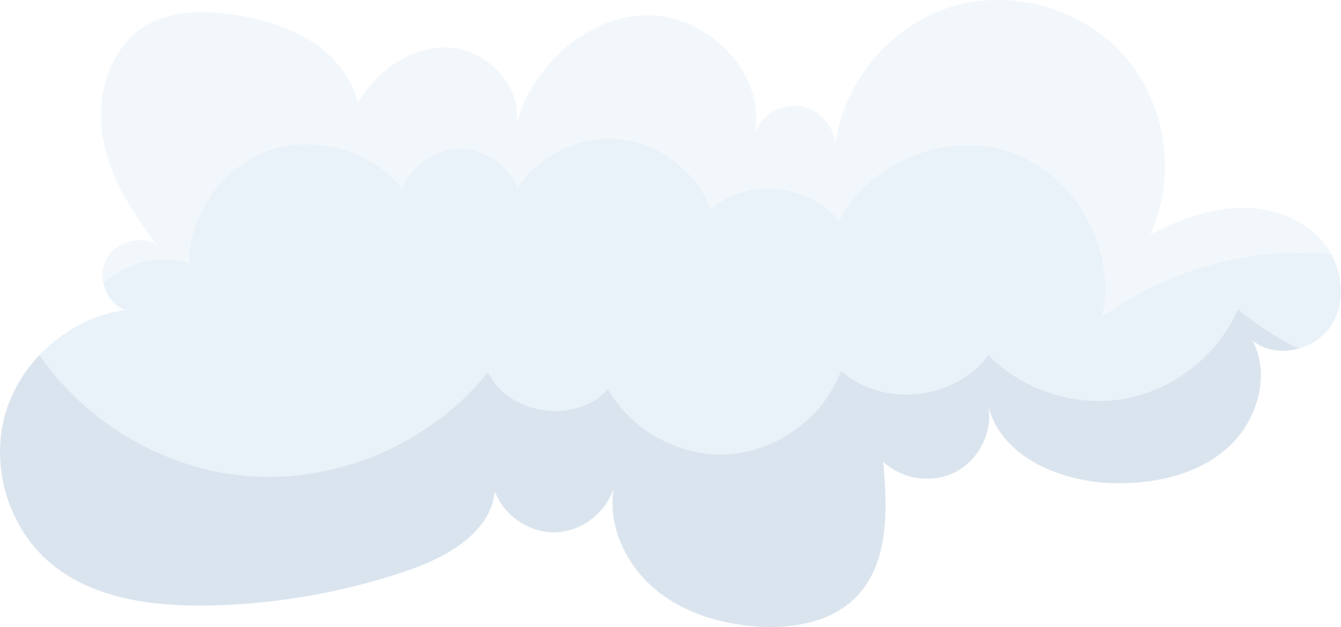 Clouds clipart design illustration png