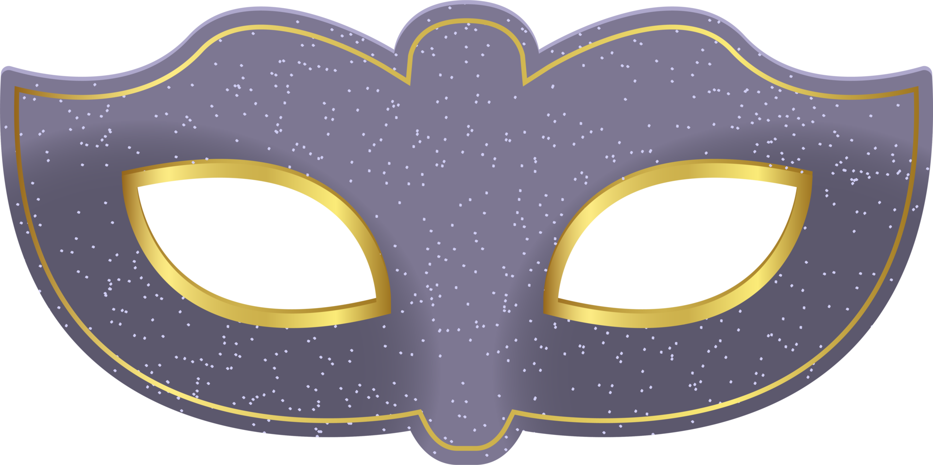 Carnival mask clipart design illustration png