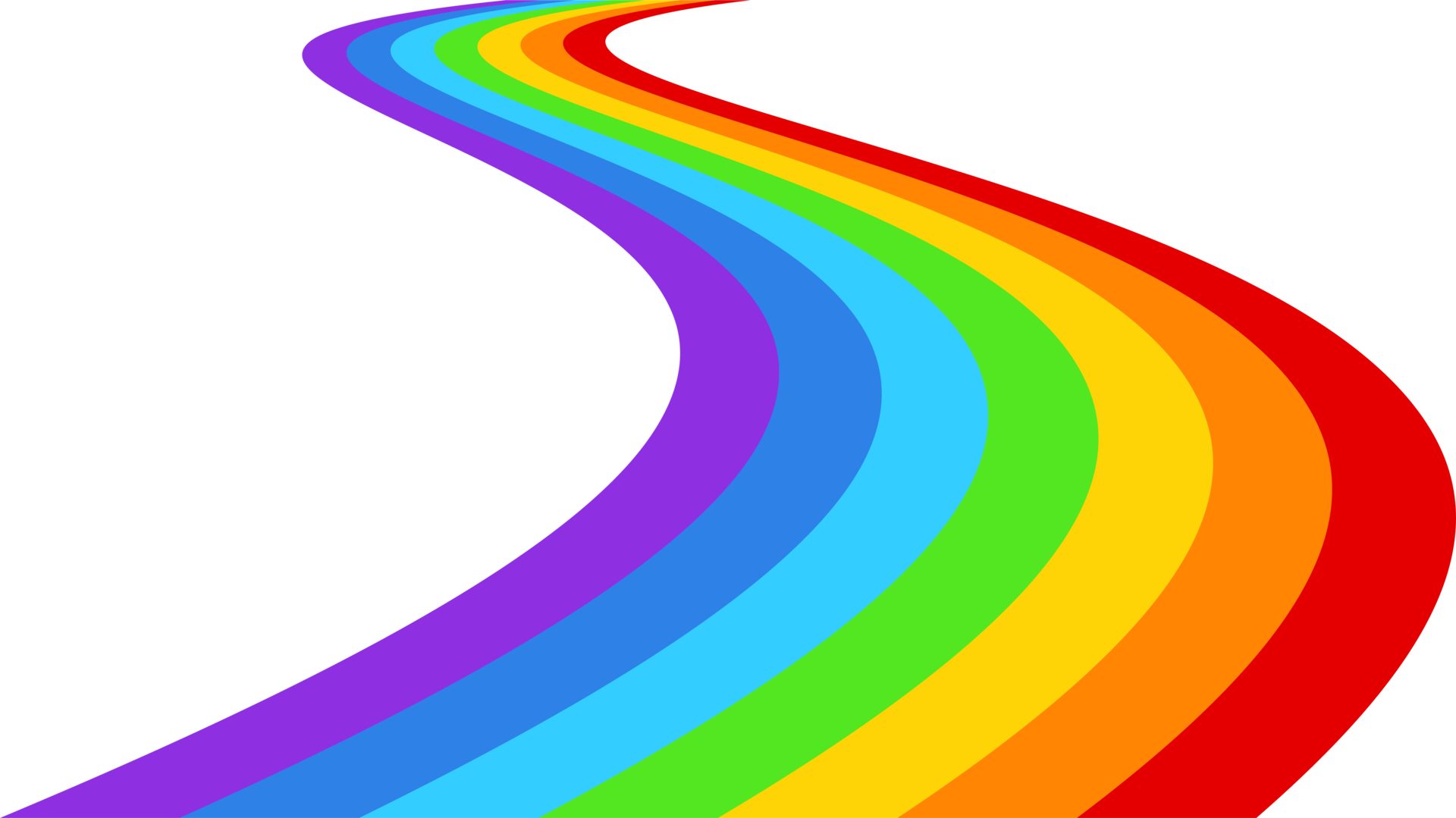 Rainbow clipart design illustration 9400899 PNG