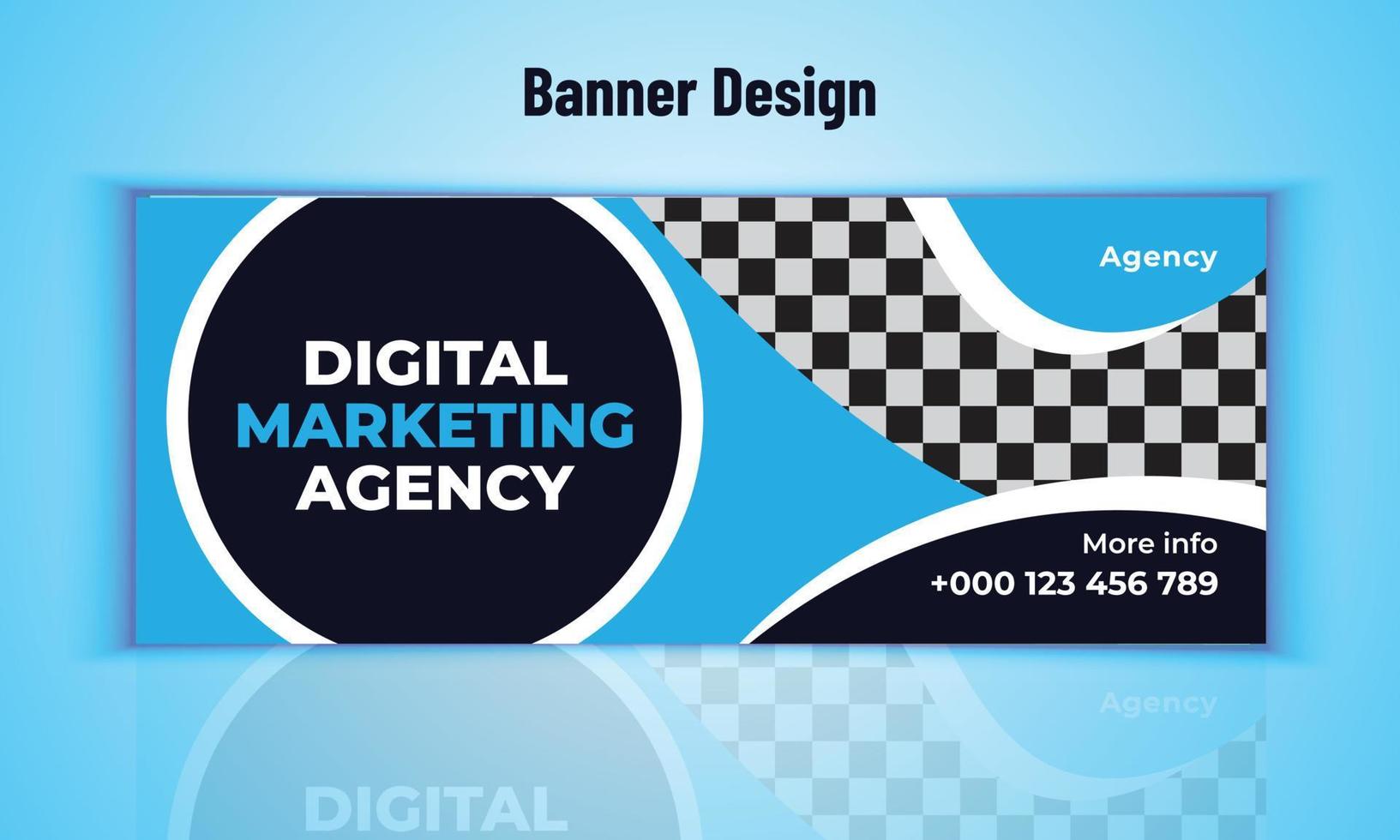 Business Banner Design Vector Template. Modern Layout Design. Corporate Banner