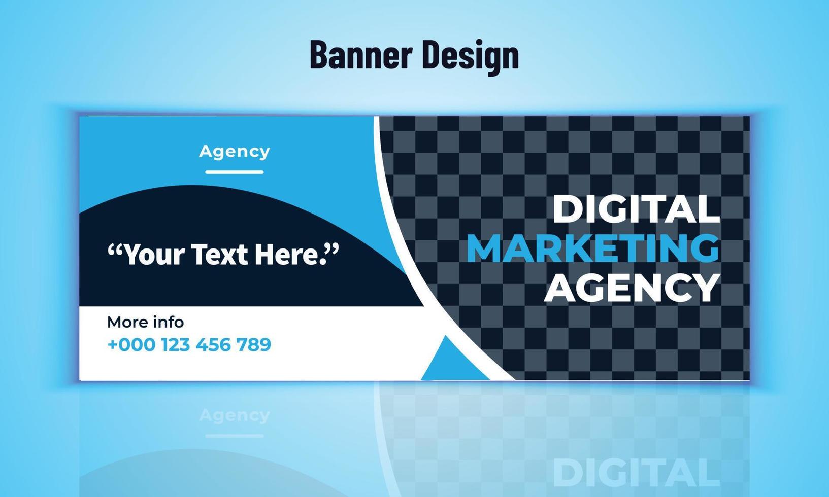 Business Banner Design Vector Template. Modern Layout Design. Corporate Banner