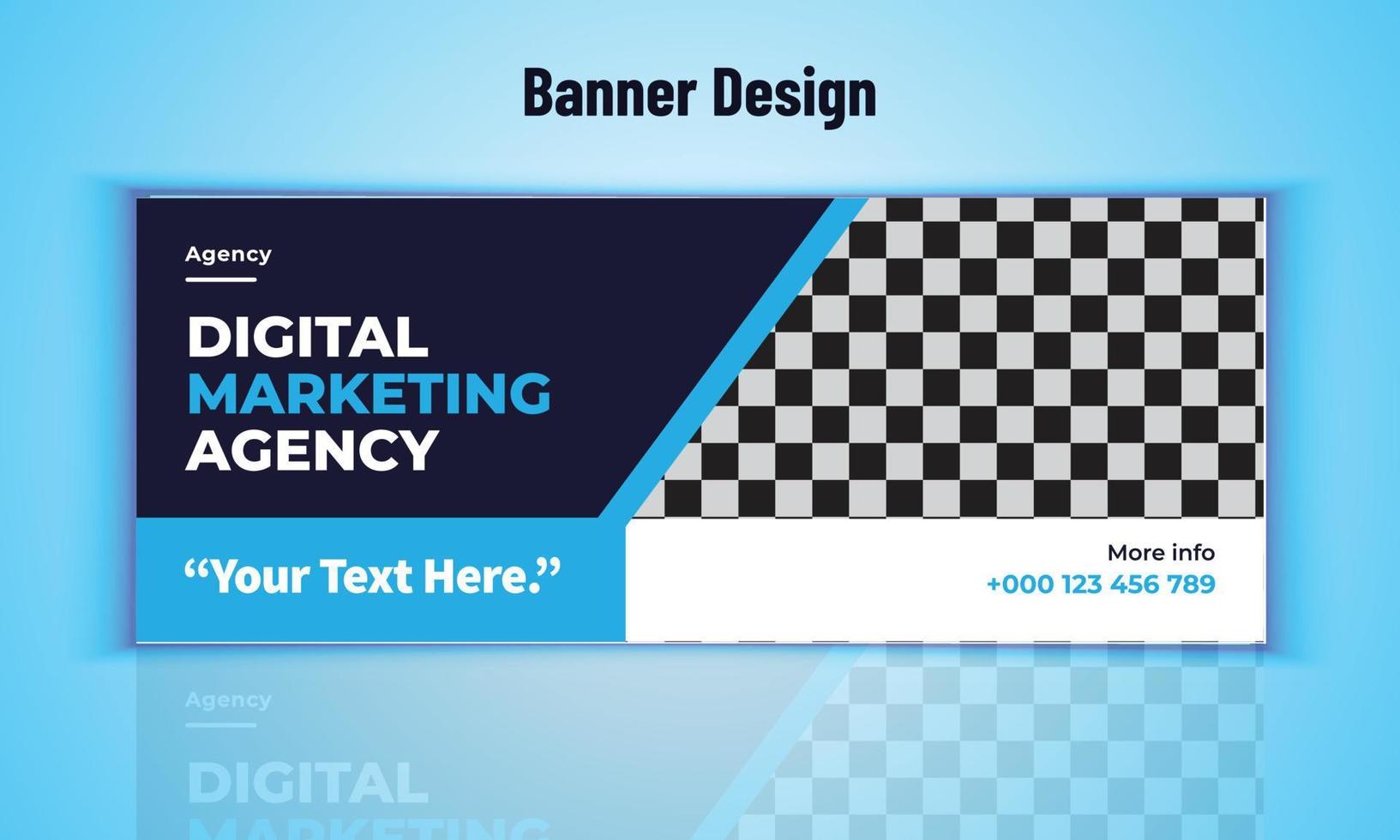 Business Banner Design Vector Template. Modern Layout Design. Corporate Banner