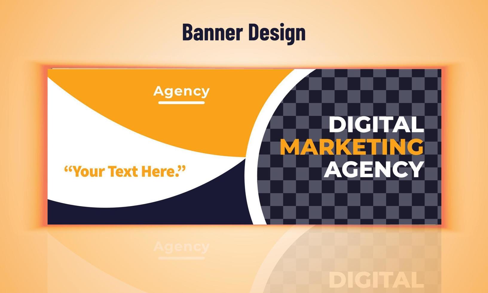 Business Banner Design Vector Template. Modern Layout Design. Corporate Banner