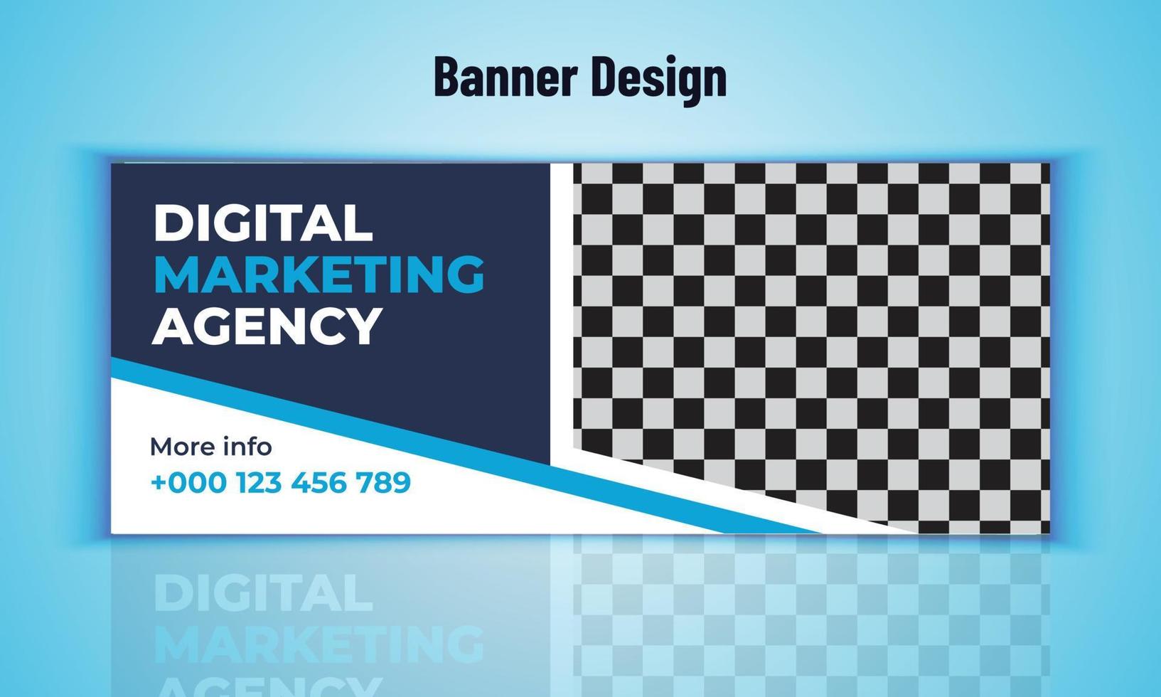 plantilla de vector de diseño de banner de negocios. diseño de diseño moderno. bandera corporativa