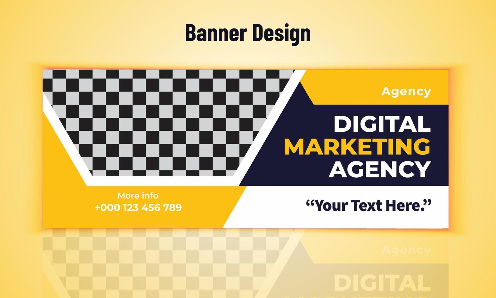 Business Banner Design Vector Template. Modern Layout Design. Corporate Banner