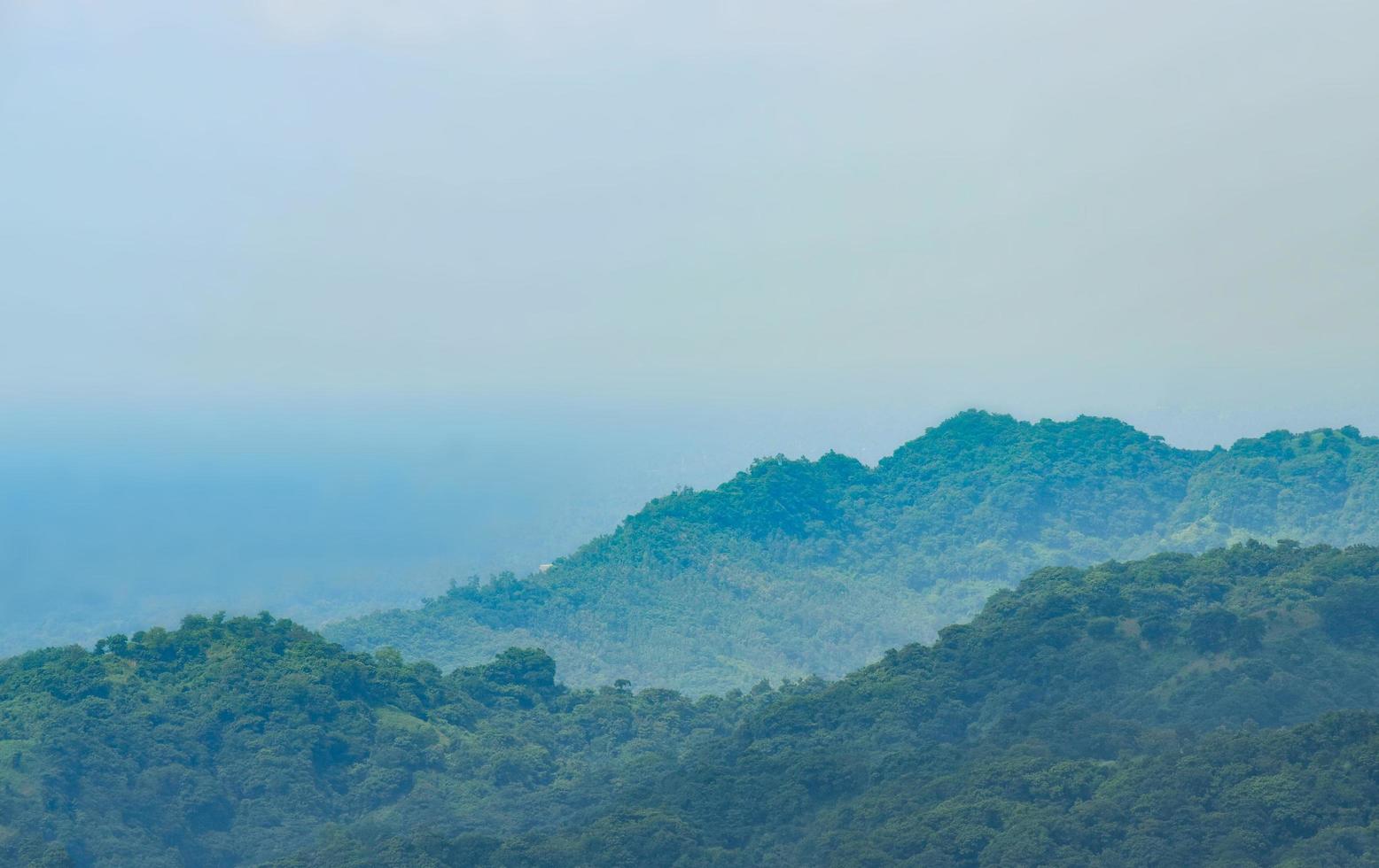 Chandranath Hills is the eastern part of the Himalayas. photo