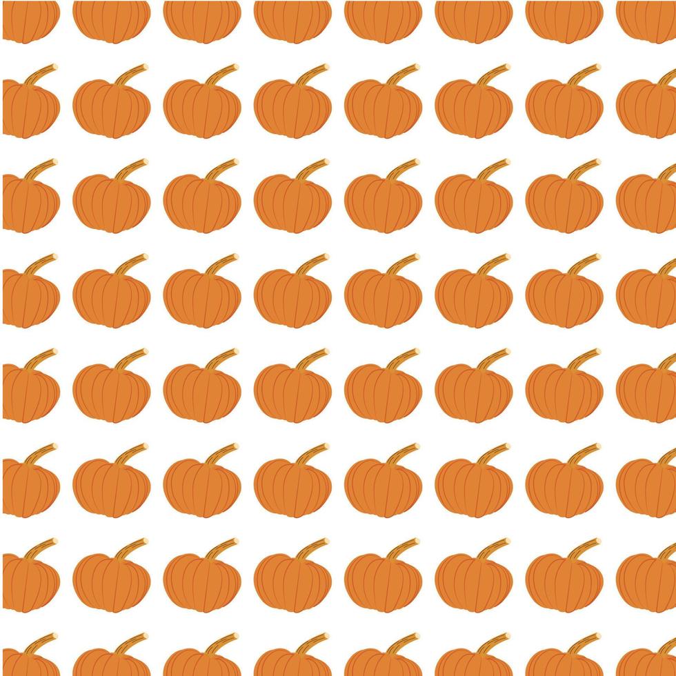 pumpkin seamless pattern background vector