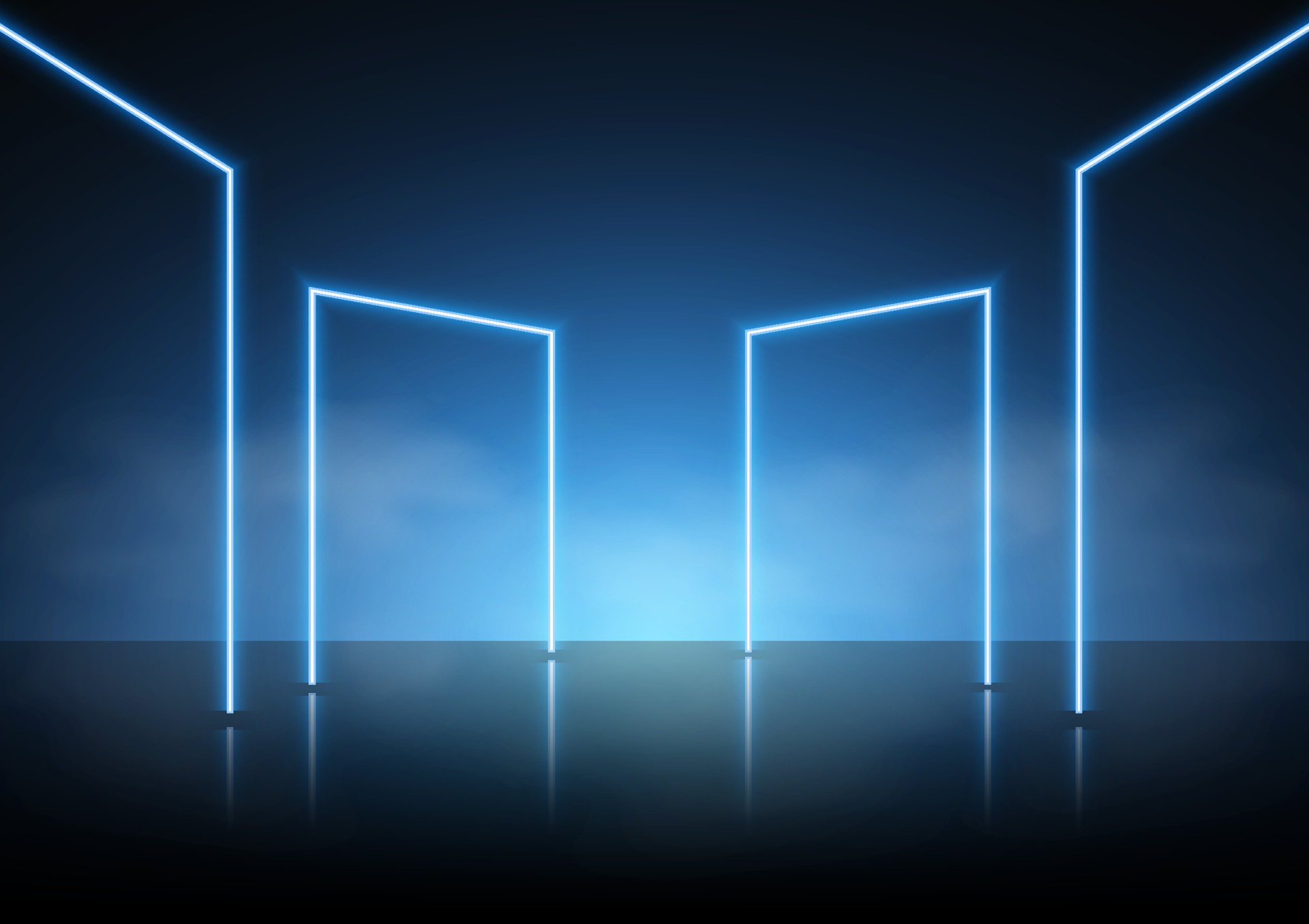 Background neon on sale light room