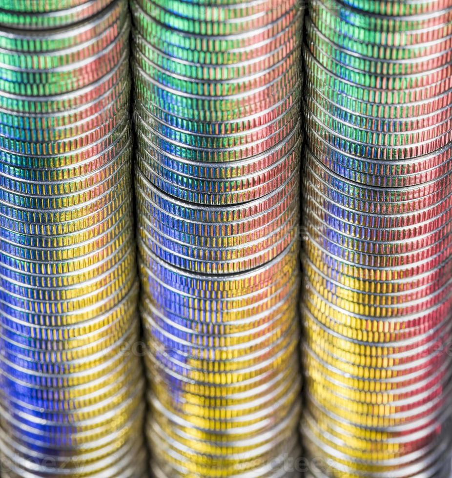 group of coins closeup photo