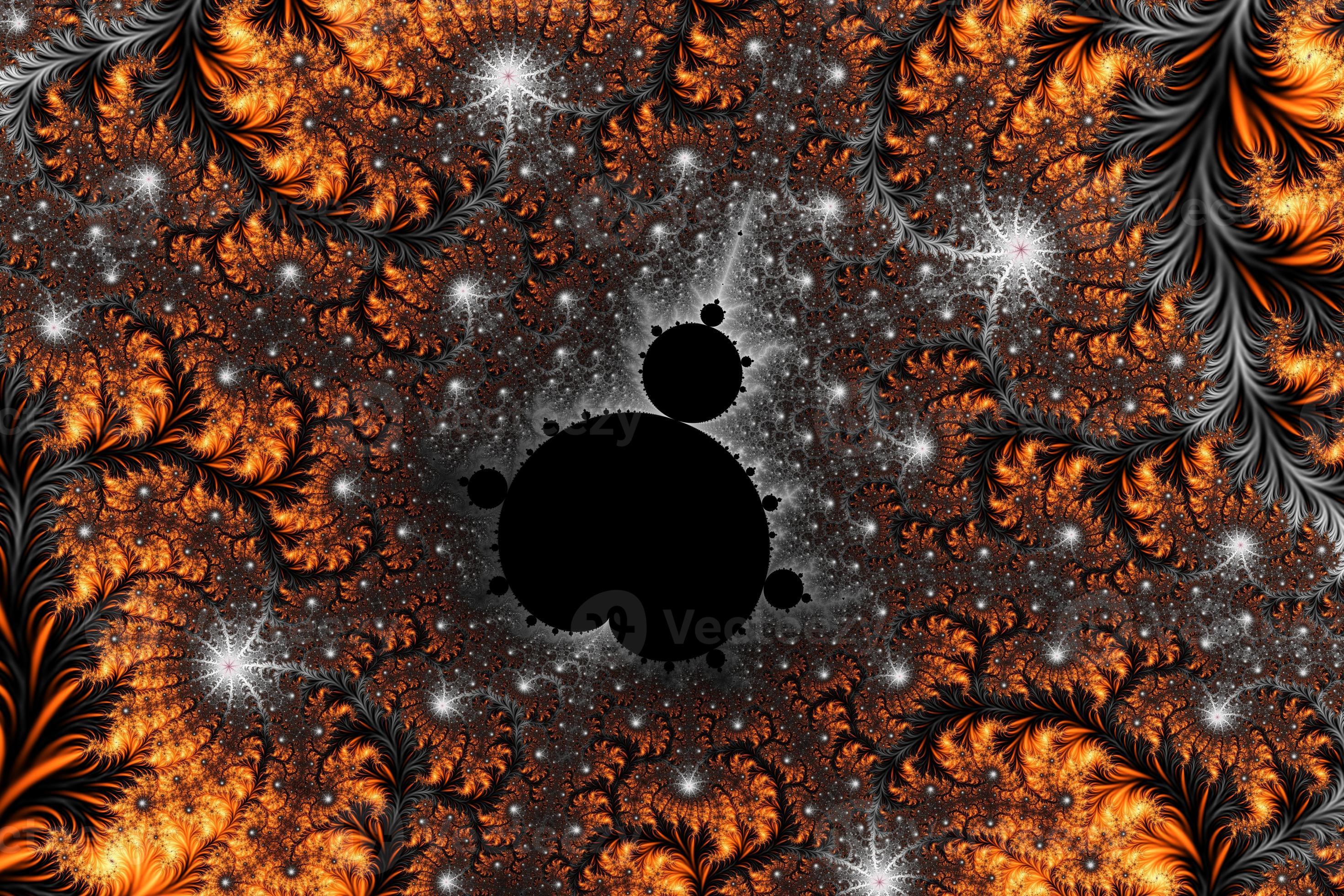 Beautiful zoom into the infinite mathematical mandelbrot set fractal