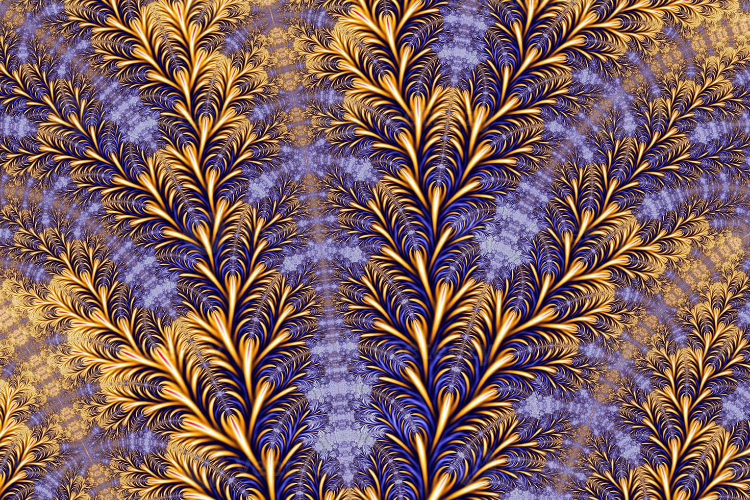 Floral patterns found in the infinite mathematical mandelbrot set fractal photo