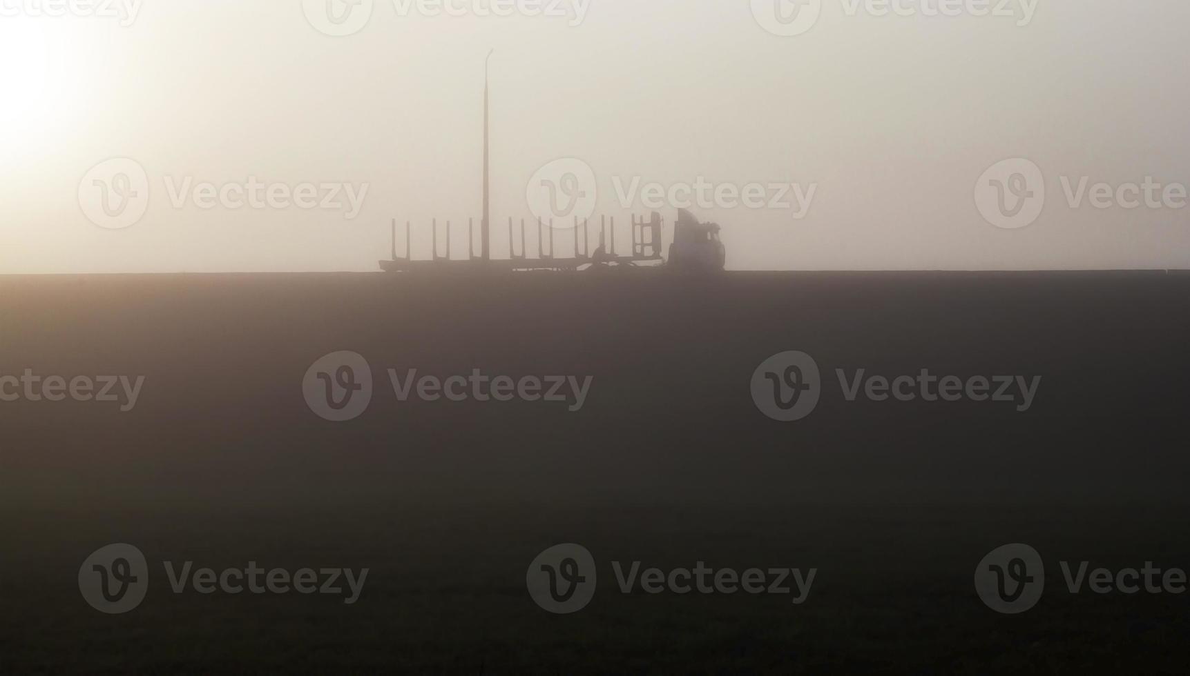 Fog Road, morning photo