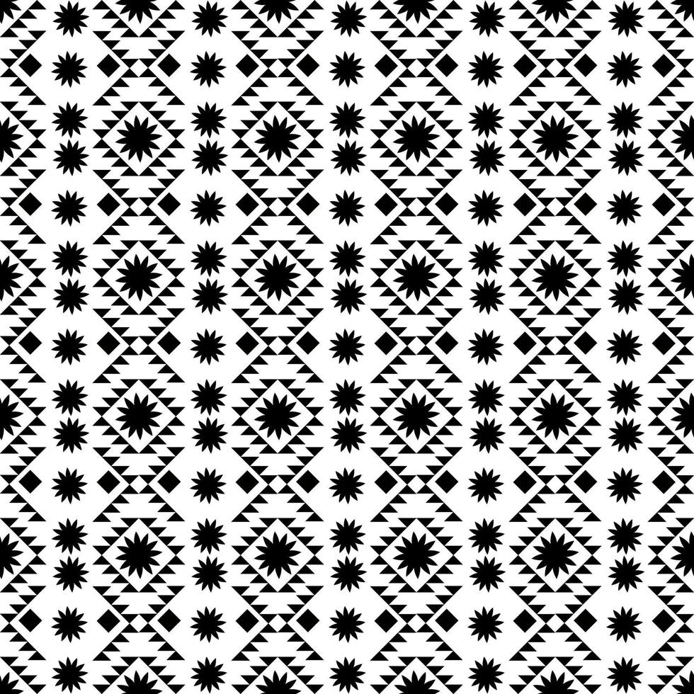 black and white seamless pattern vector