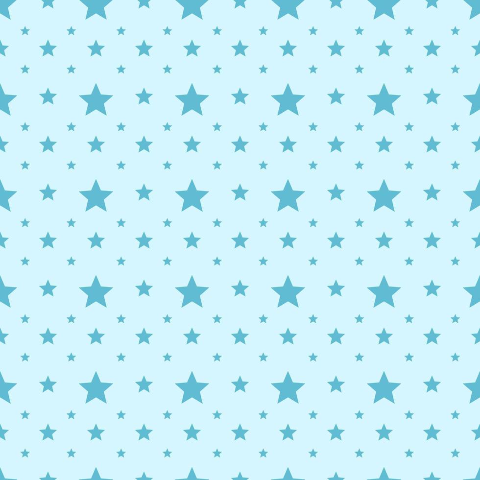 seamless pattern with stars of pastel vector
