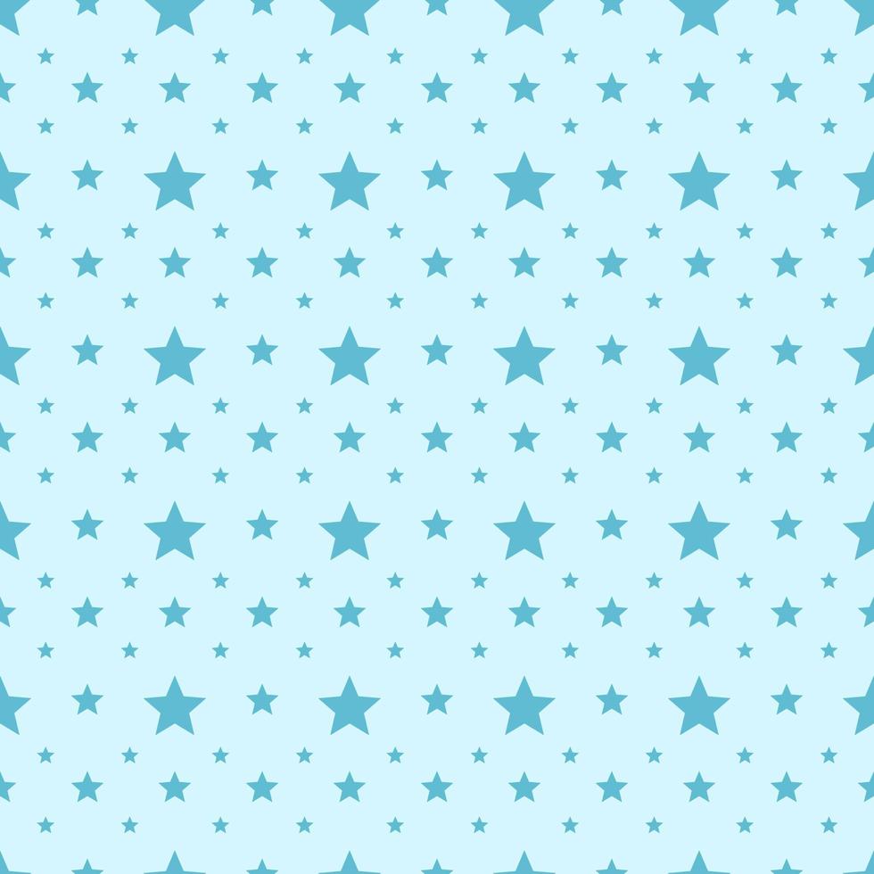 seamless pattern with stars of pastel vector