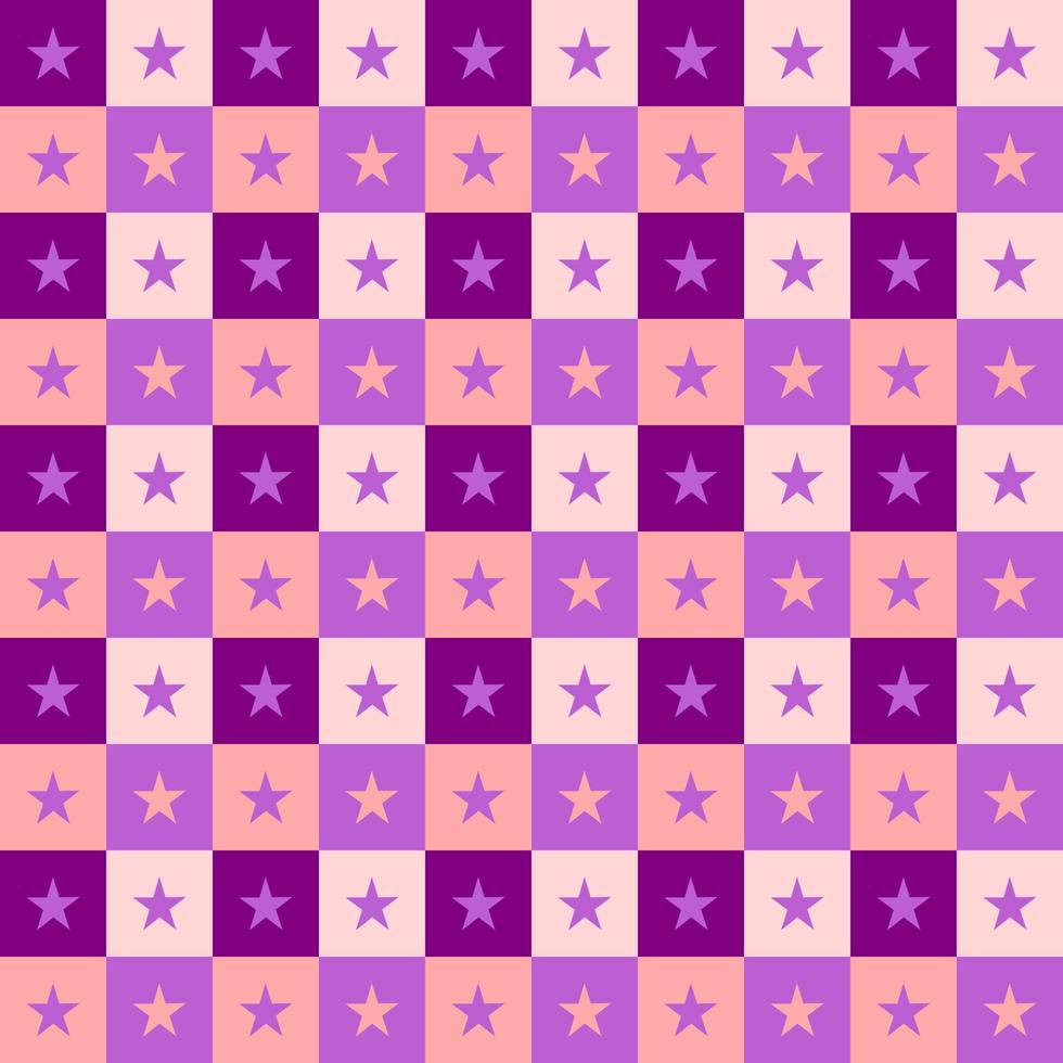seamless pattern with stars vector