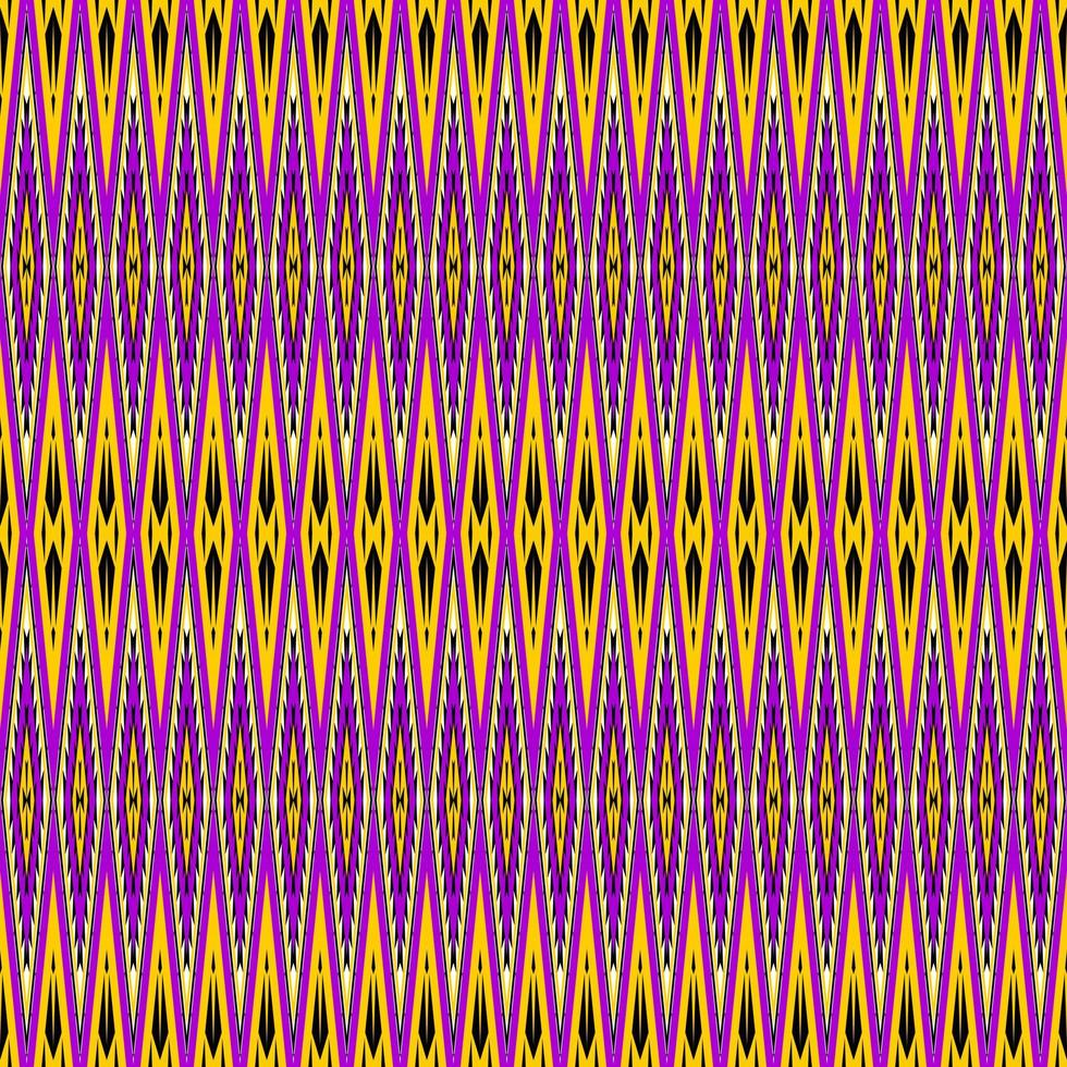 seamless geometric ethnic pattern design for fabric vector