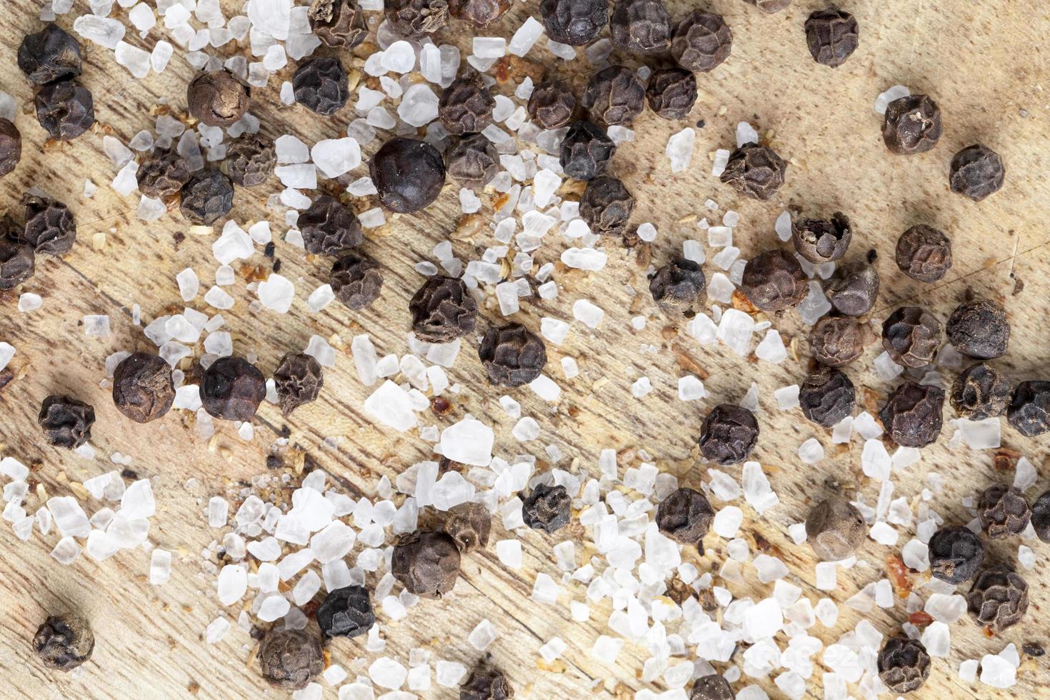 spice black pepper and sea salt photo