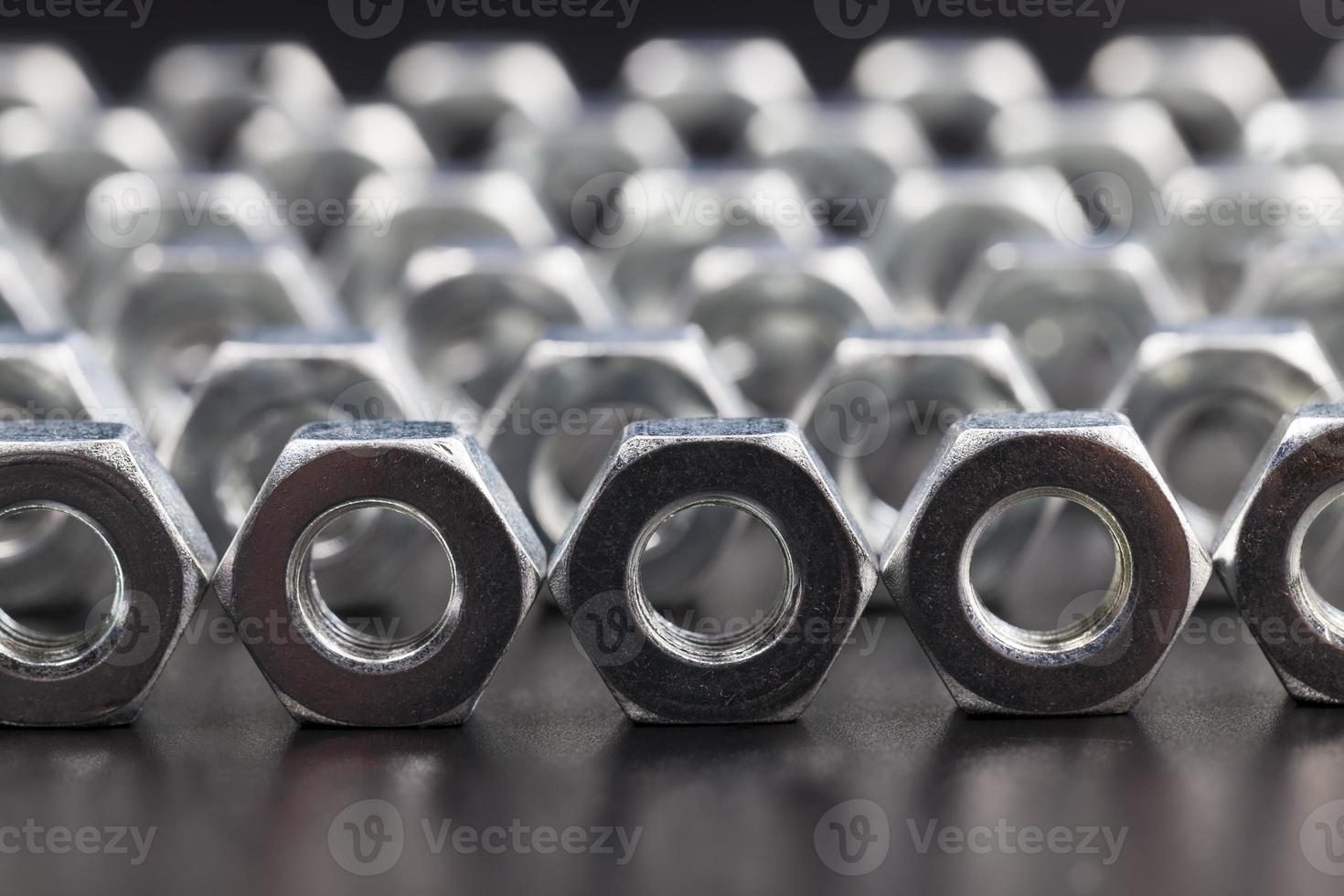 steel fasteners bolt nuts photo