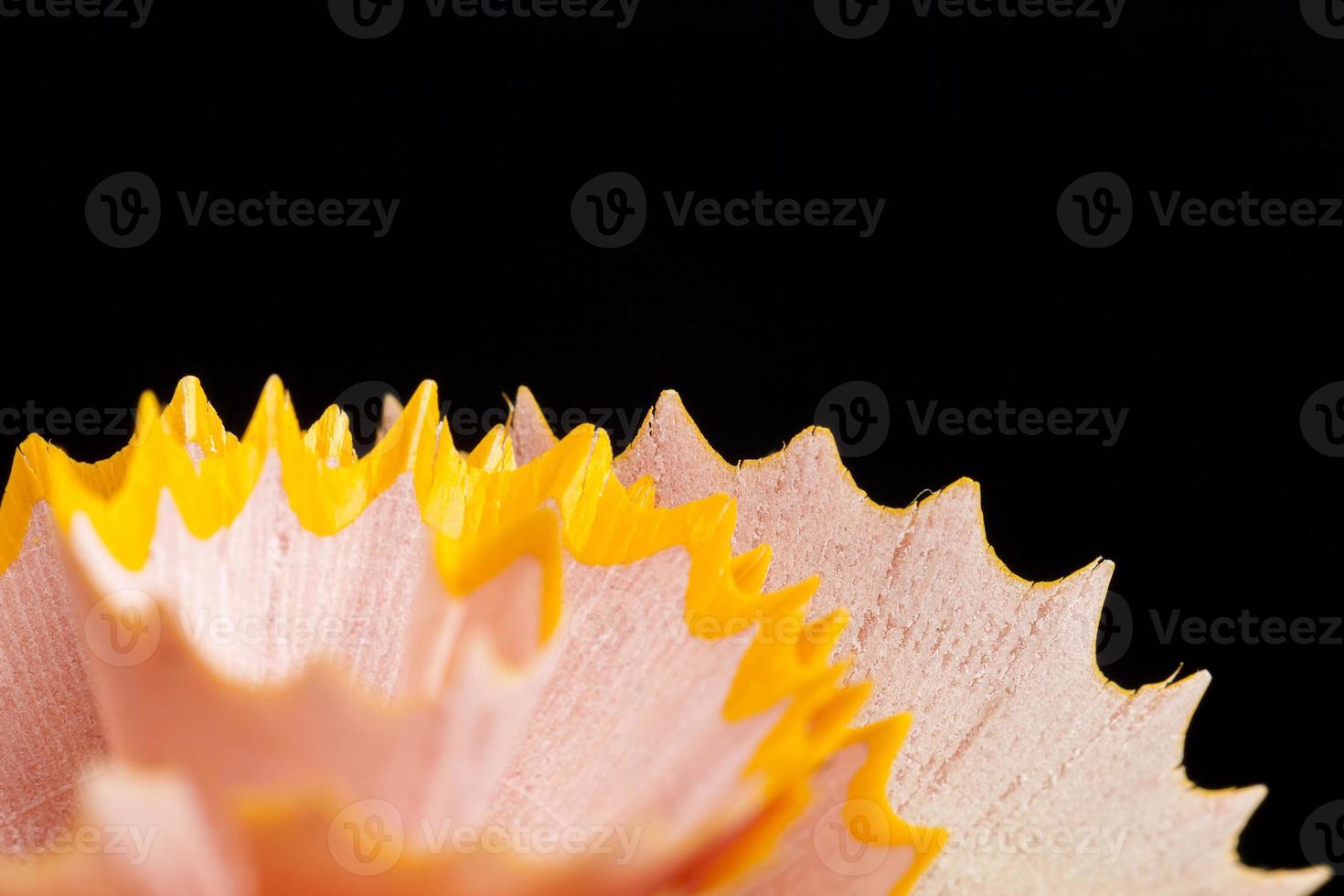 single color wooden pencils photo