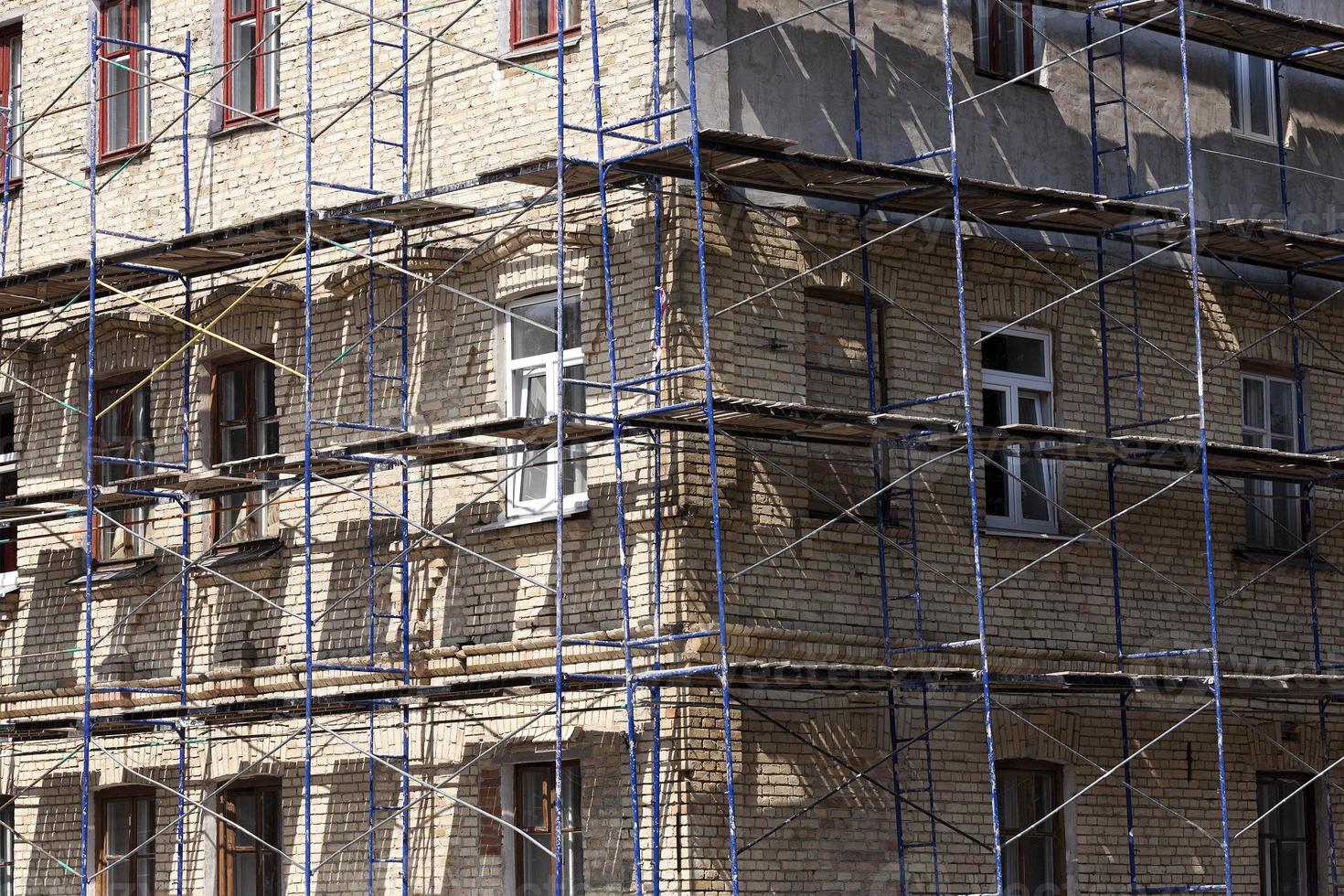 restoration of the building photo